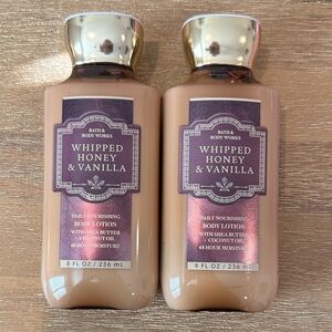 Bath & Body Works Whipped Honey & Vanilla Body Lotion - Brand New